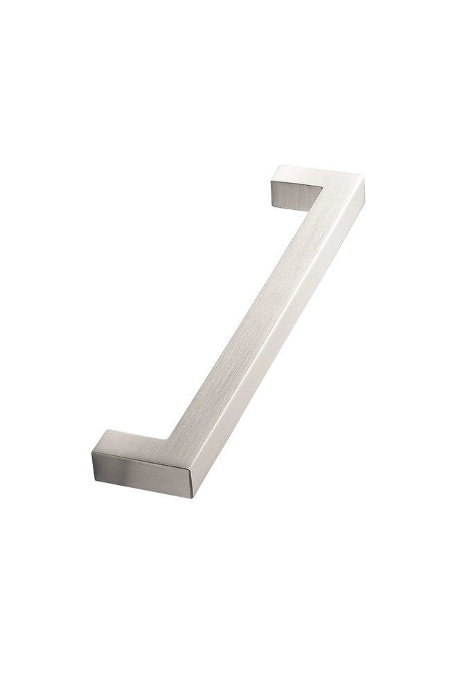 Furnipart - Square 12 - greb i zink inox look CC160mm L172mm H32mm